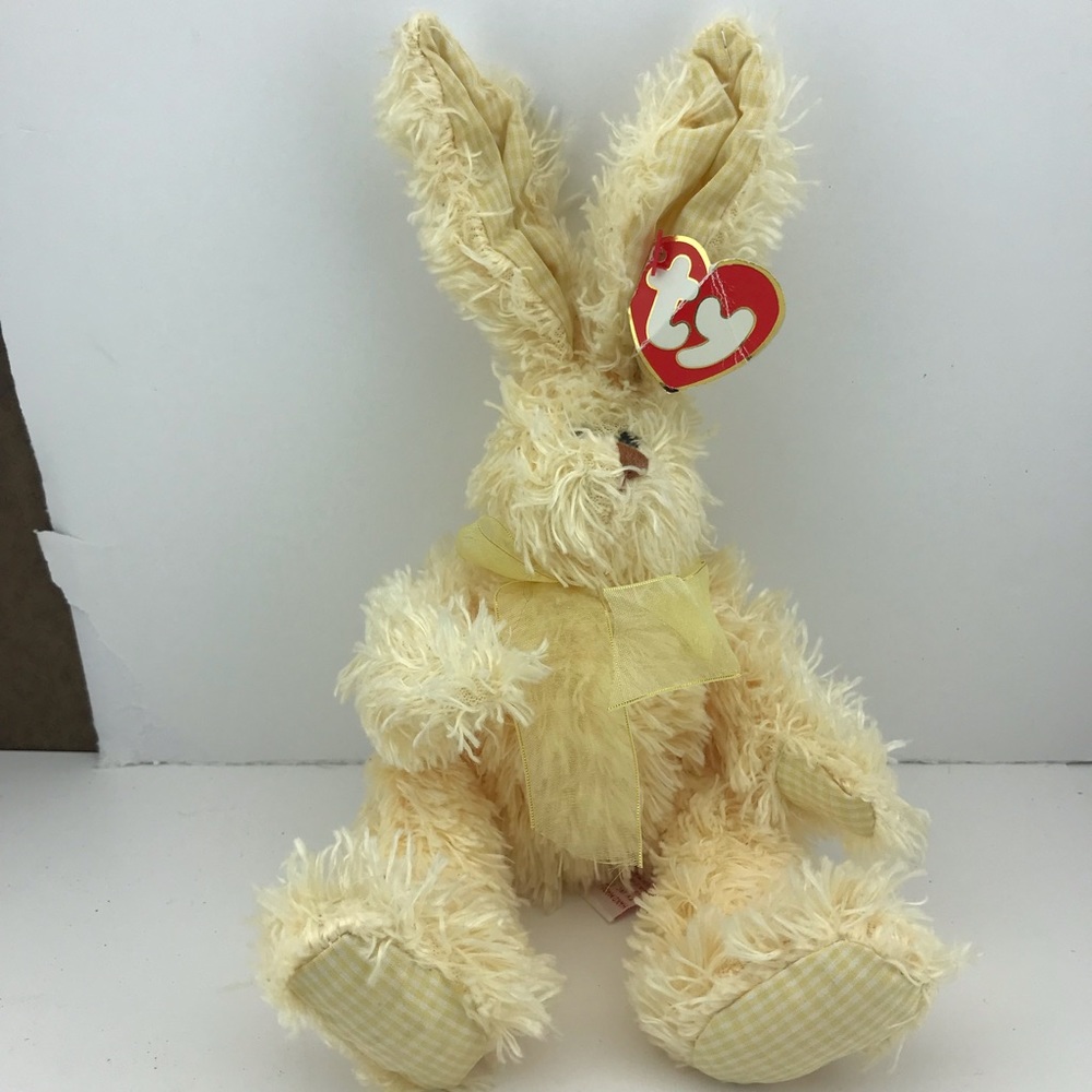 Ty Hutchins Bunny Rabbit NWT VINTAGE Attic Treasures Collection plush stuffed